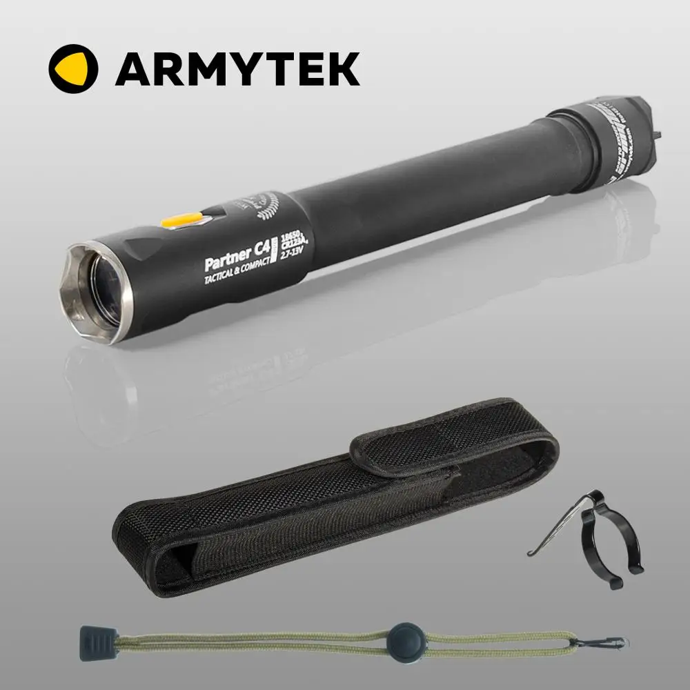 Светодиодный Тактический фонарь Armytek Partner C4 Pro XHP35 LED Подствольный Фонарь 2140