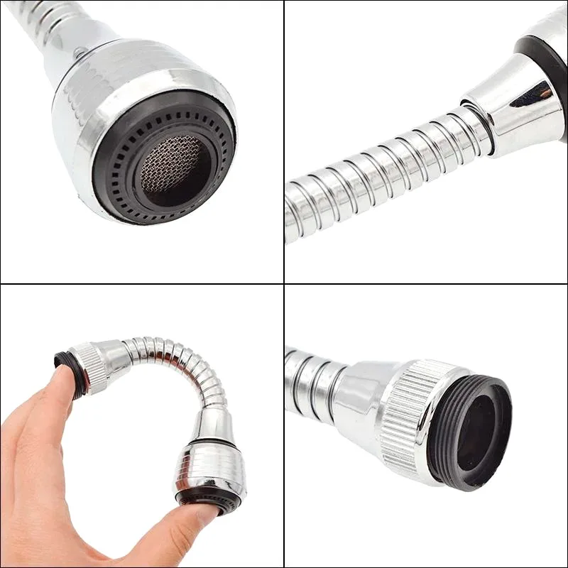 Фильтр-насадка на кран водосберегающая 360 ° Поворотная консоль фильтрующая