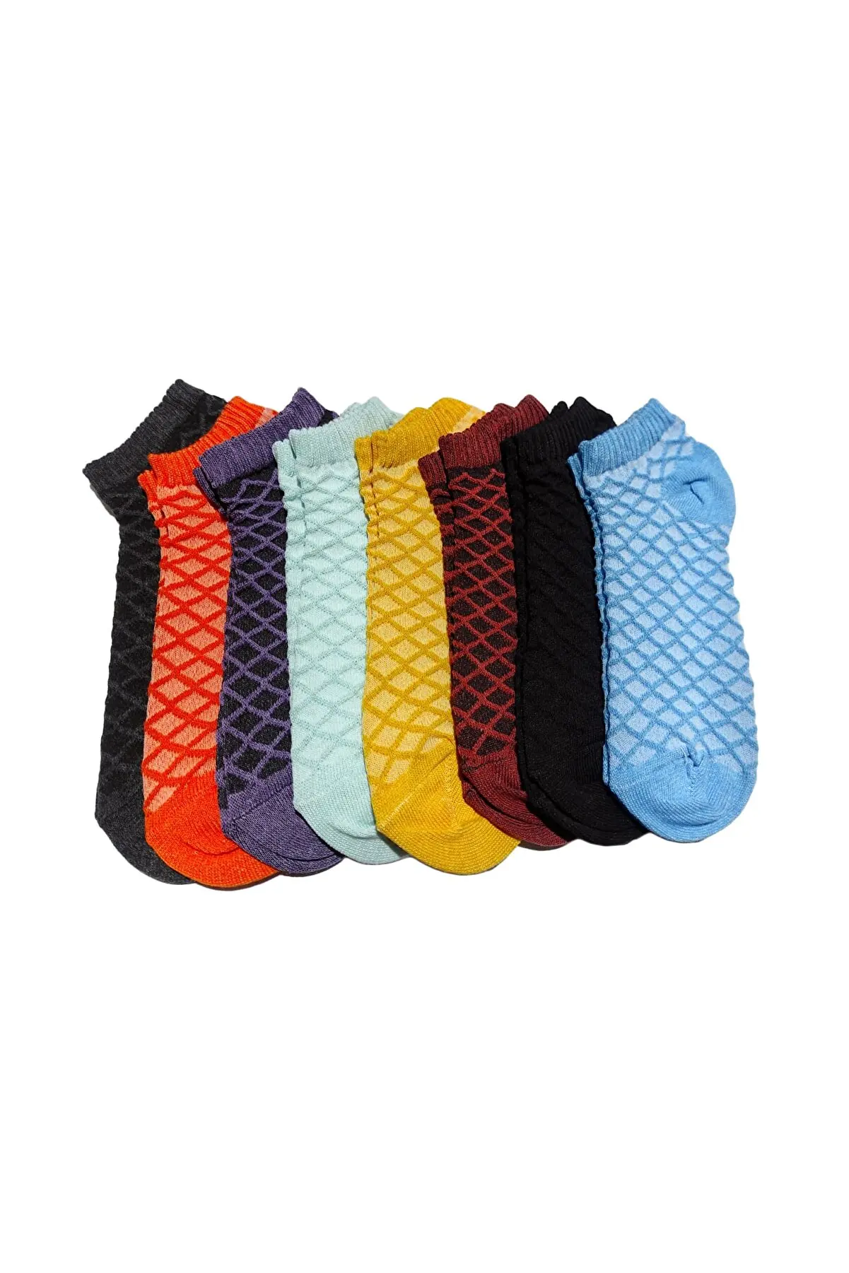 Women's Booties Embossed 8 Pairs