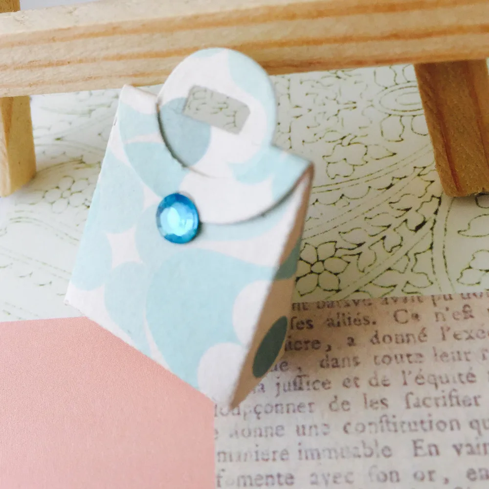 3D Подарочный пакет металлический трафарет для высечки рукоделия скрапбукинга