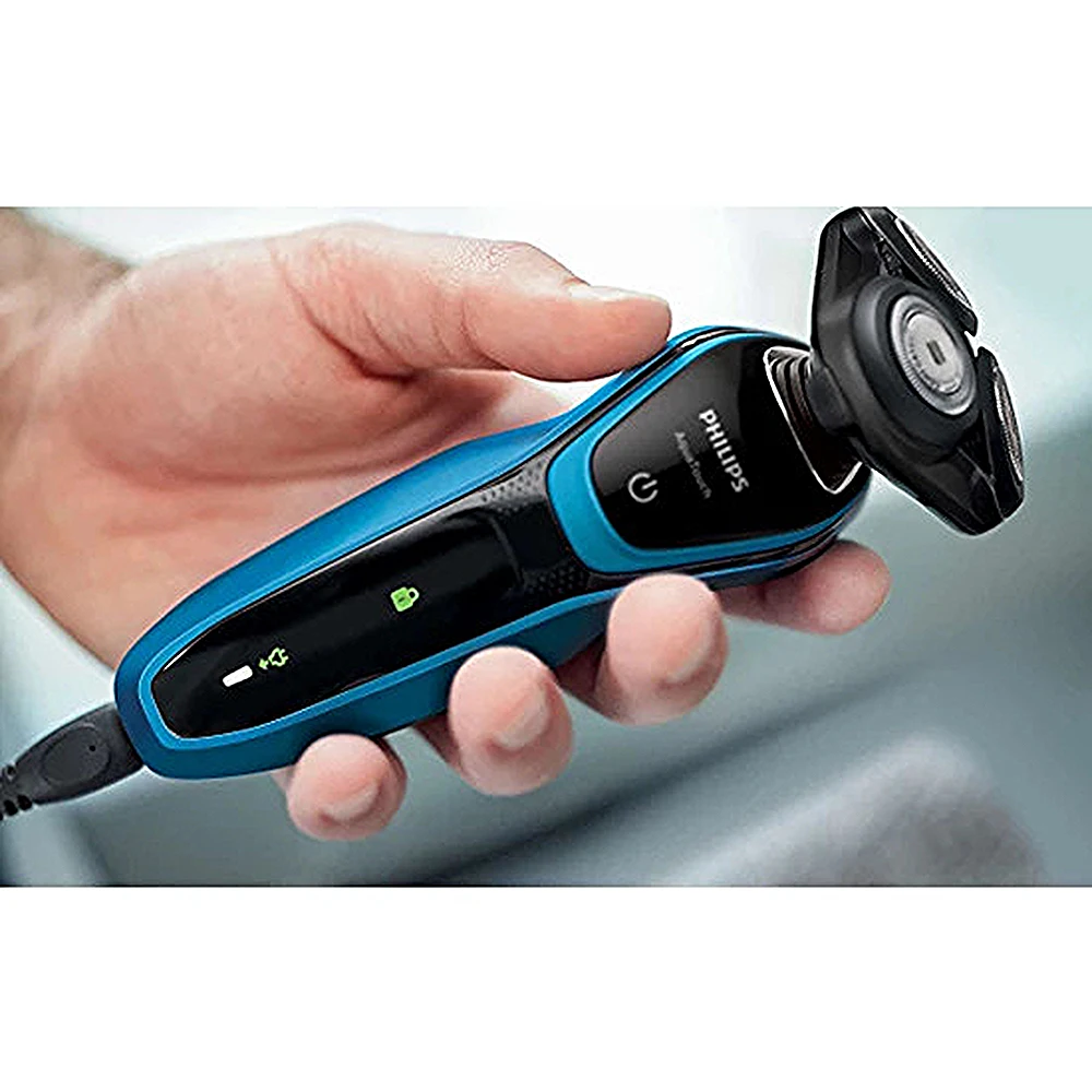 Оригинальная Электробритва Philips AquaTouch S5050 для влажного и сухого бритья Мужская