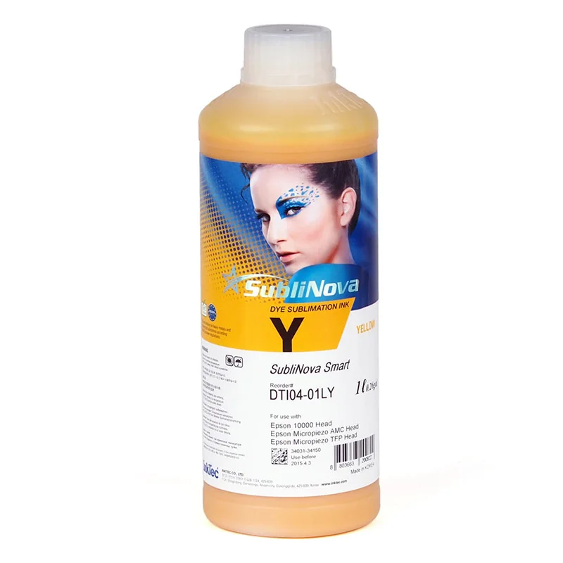 Чернила сублимационные Inktec DTI01-01LB DTI02-01LC DTI03-01LM DTI04-01LY DTI05-01LLC DTI01-01LLM 1 литр - купить по
