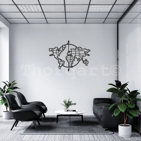 Страна происхождения карта мира железная рамка для фотографий рамки