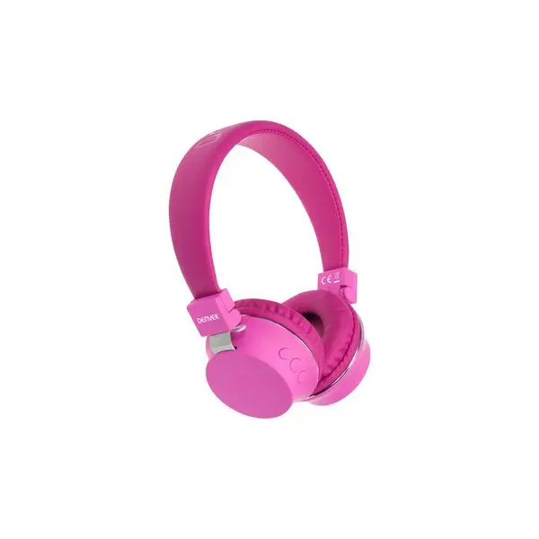 Bluetooth наушники Денвер Электроника BTH-205 розовый |