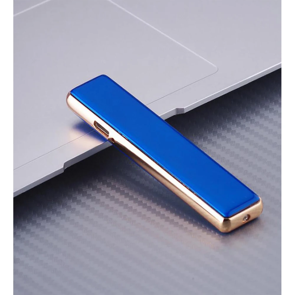 USB Электронная сенсорная беспламенная перезаряжаемая зажигалка с кнопкой