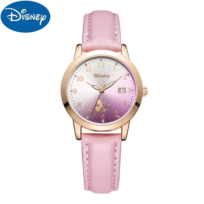 Оригинальные повседневные кварцевые наручные часы для девочек с изображением