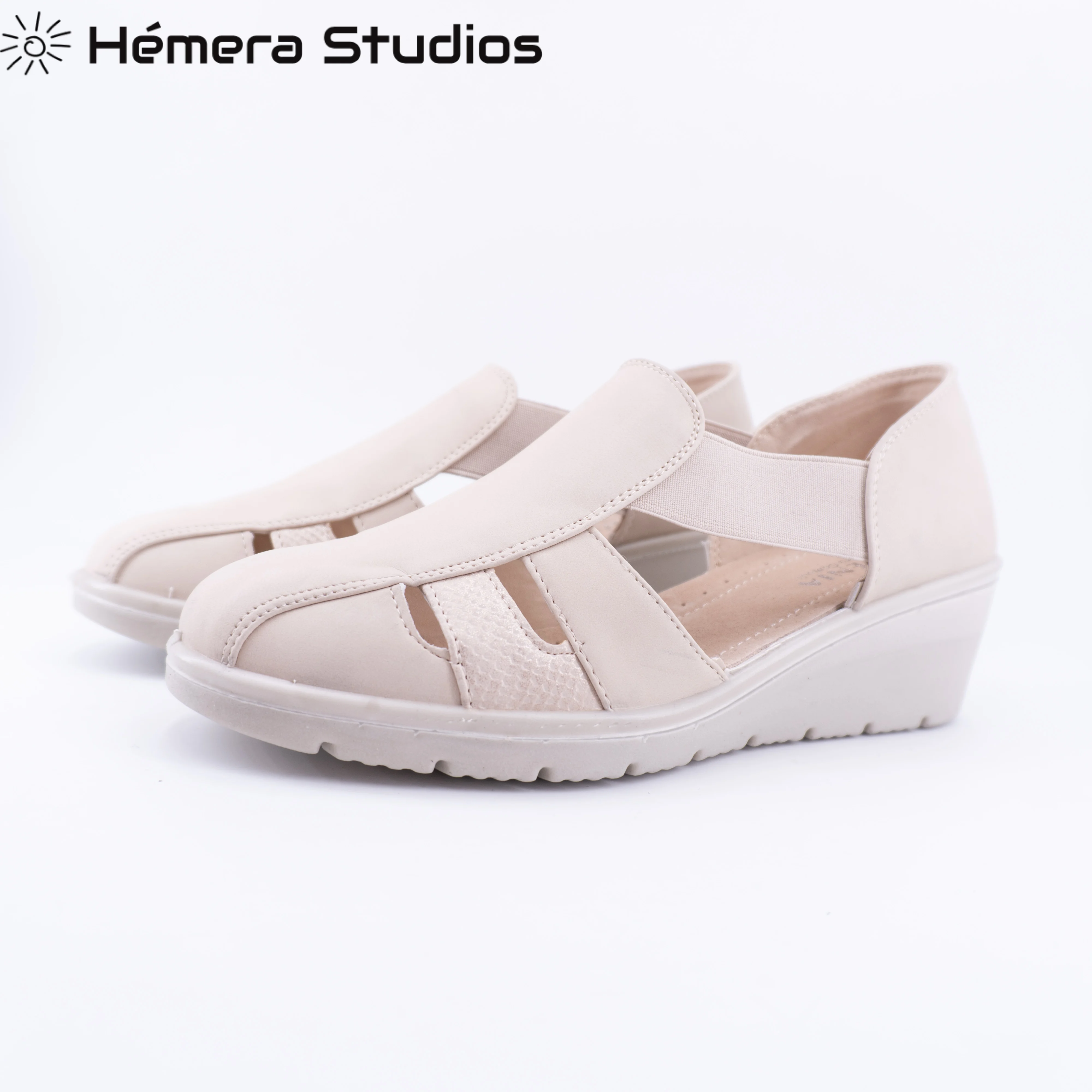 Hemera Studio zapatillas mujer 2020 sandalias plataforma cómodas con cuña goma multicolor para trabajar caminar|Женские кроссовки