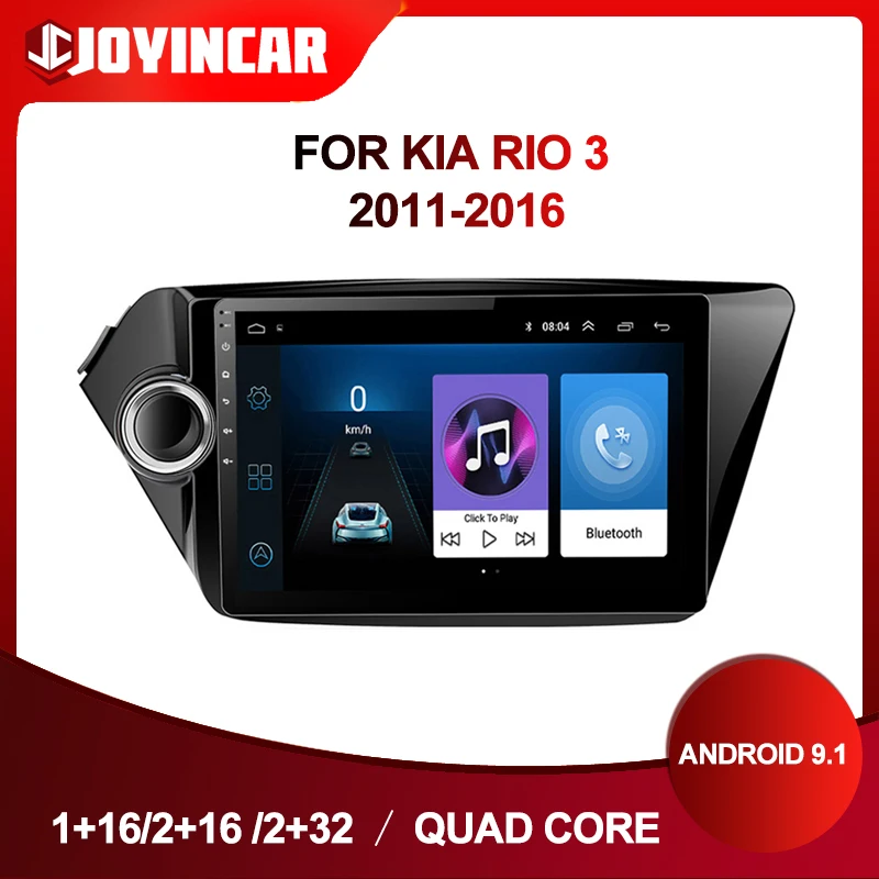 Автомагнитола 2 din мультимедийный видеоплеер на Android 9 1 для KIA RIO 3 2011 2012 2016 стерео GPS