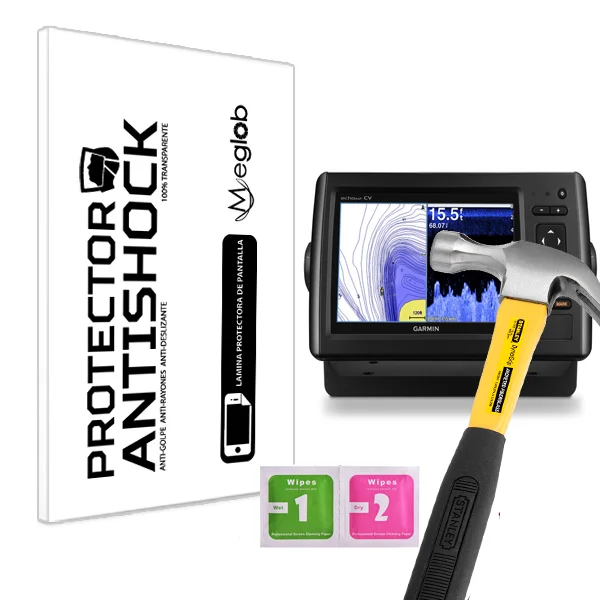 Защита экрана Анти-шок Анти-Царапины анти-осколки Совместимость с Garmin echoMAP CHIRP 73cv |