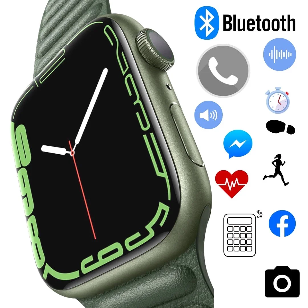 Смарт часы x7 pro max экран HD 1.8 дюйм 45 мм Bluetooth звонки/Smart watch 7 series/уведомления из