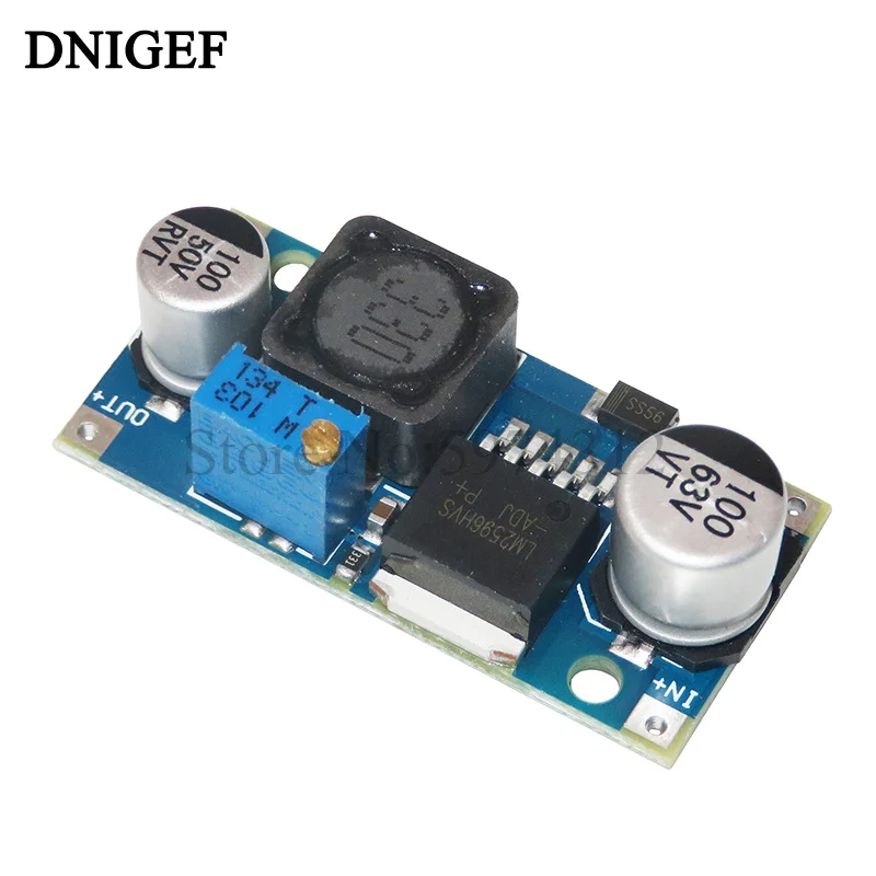 DNIGEF LM2596HVS LM2596 HV LM2596HV DC Регулируемый понижающий преобразователь модуль питания от