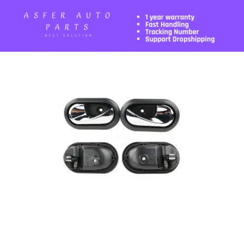 

Interior left right door knob handle replacement for Dacia Logan Duster 2012 2016 compatible car accessory 8200733848 8200733847