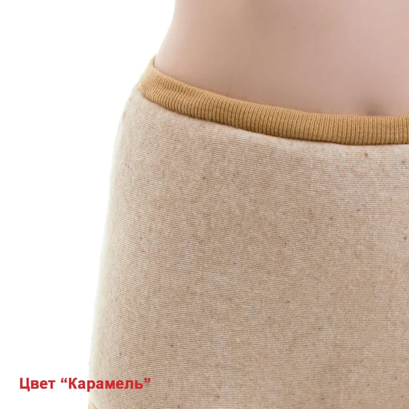Трусы меховые WOOLLAMB из овечьей шерсти шорты эластичный мех на текстильной основе