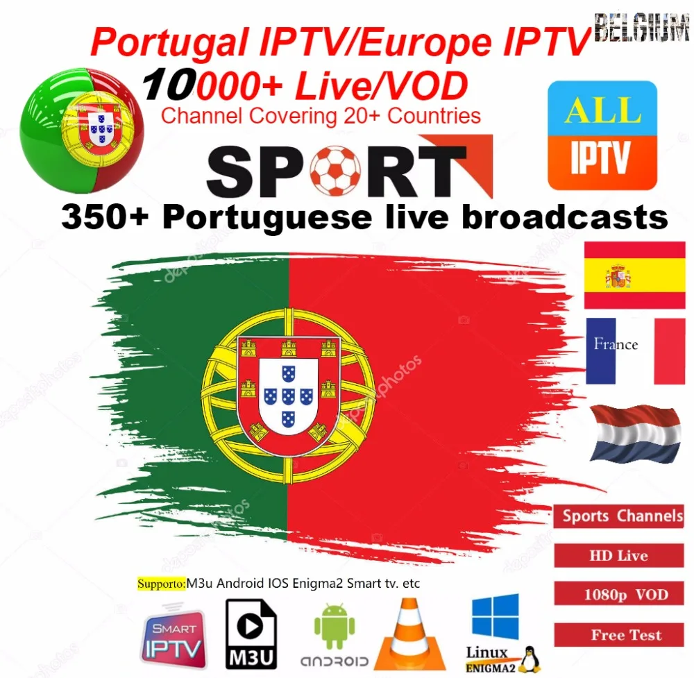 Европа iptv Испания iptv Франция iptv Португалии iptv или FREESAT V7 3/6/8 линийcccam кабель 1 год cccam спутниковый приемник