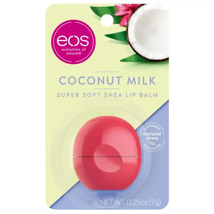 Бальзам для губ Кокосовое Молоко EOS Coconut Milk Lip Balm | Красота и здоровье