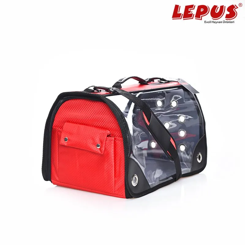 

Transparent Fly Bag Bag-Red (Large)