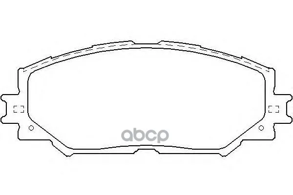 Колодки Тормозные Дисковые Передн Toyota: Corolla 150 07- | Бытовая техника