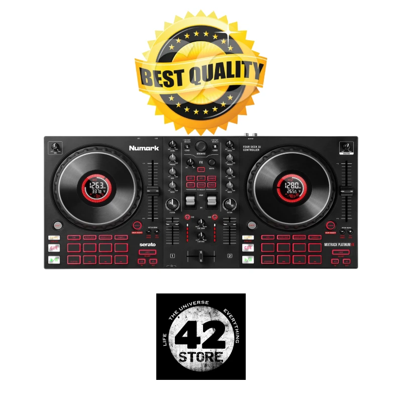 NUMARK MixTrack Platinum FX управление диджеем высокое качество