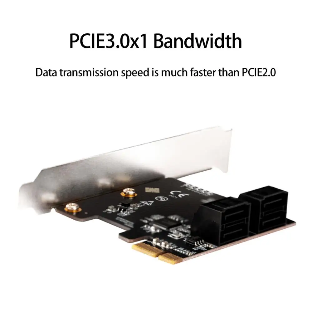 чиа майнинг pcie 4 порта 6g sata iii 30 карта