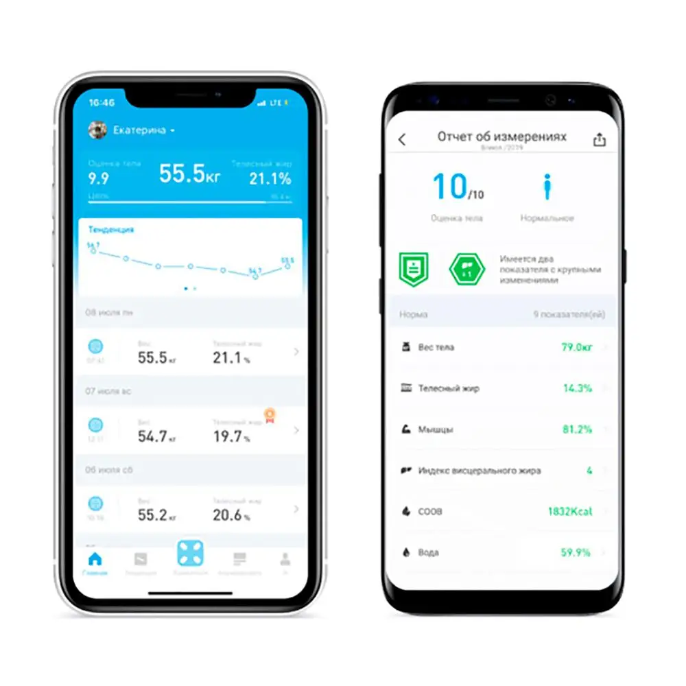 Умные весы Picooc S3 + Подарок Фитнес-ленты и Видеоуроки | Инструменты