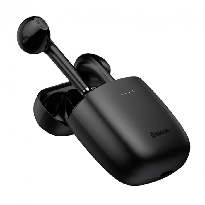 Беспроводные наушники Baseus Encok W04 Pro Черные | Электроника