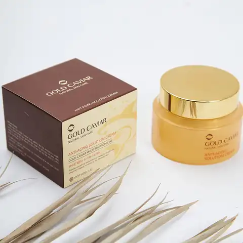 Антивозрастной крем с экстрактом икры и золотом Gold Caviar Anti-Aging Solution Cream  80 МЛ