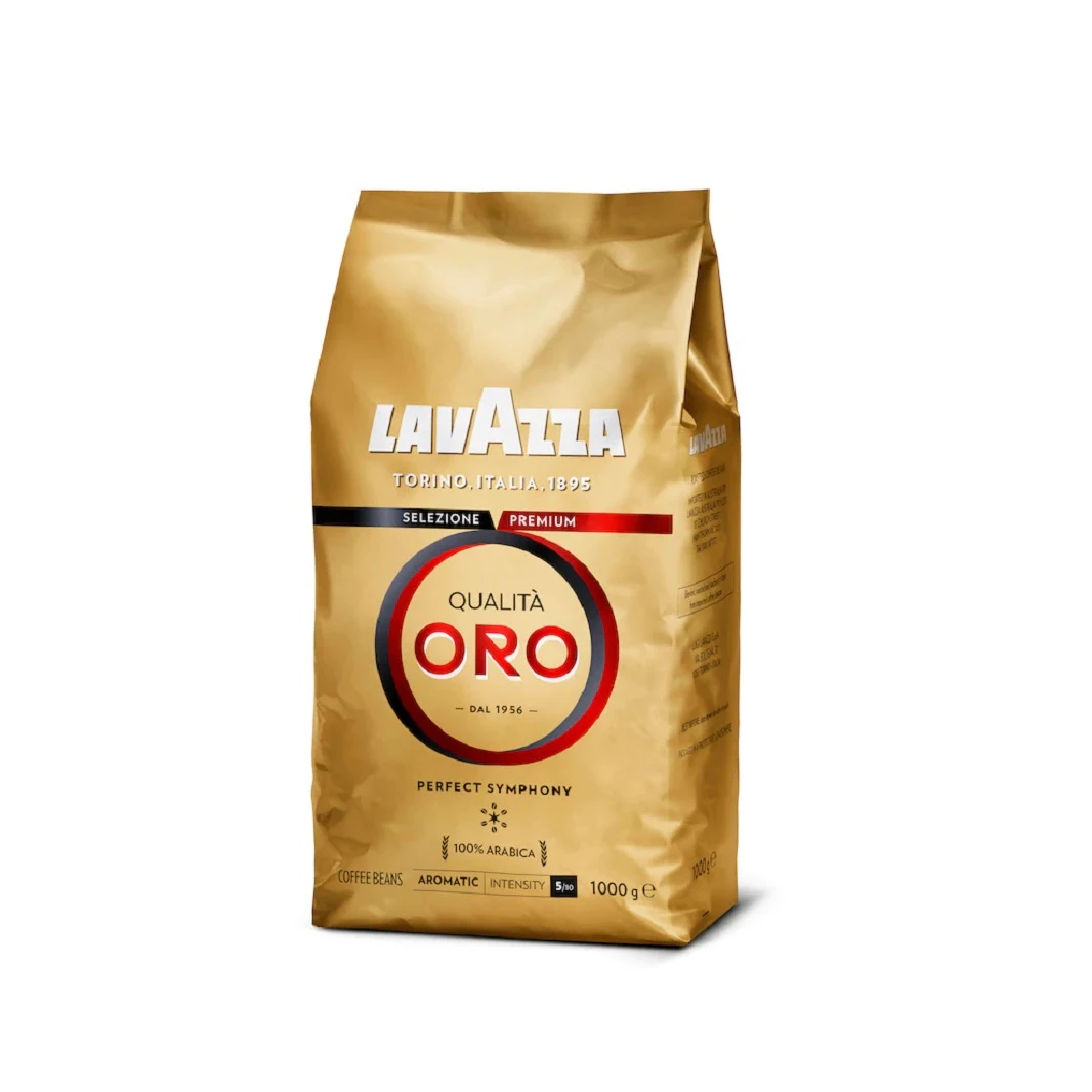 Кофе Lavazza Qualita Oro в зернах 1 кг|Кофе зернах| |
