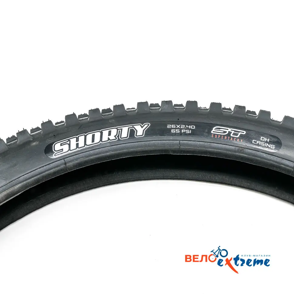 Шина велосипедная MAXXIS SHORTY 26X2.4 M331P W TT DK60X2 BK 474+477 3B 3LY|Велосипедные шины| |