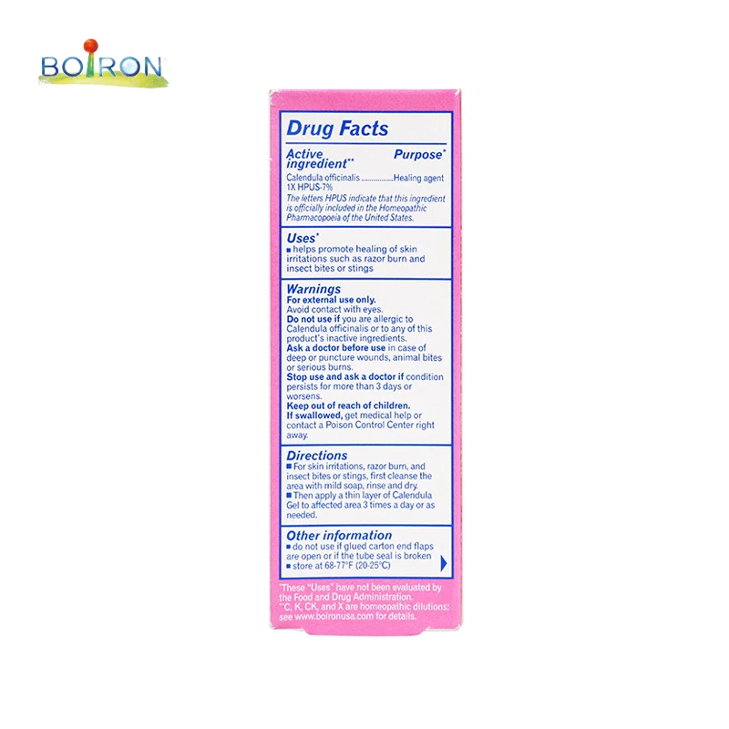 Оригинальный крем календула BOIRON 45 г увлажняет гель восстанавливает кожу