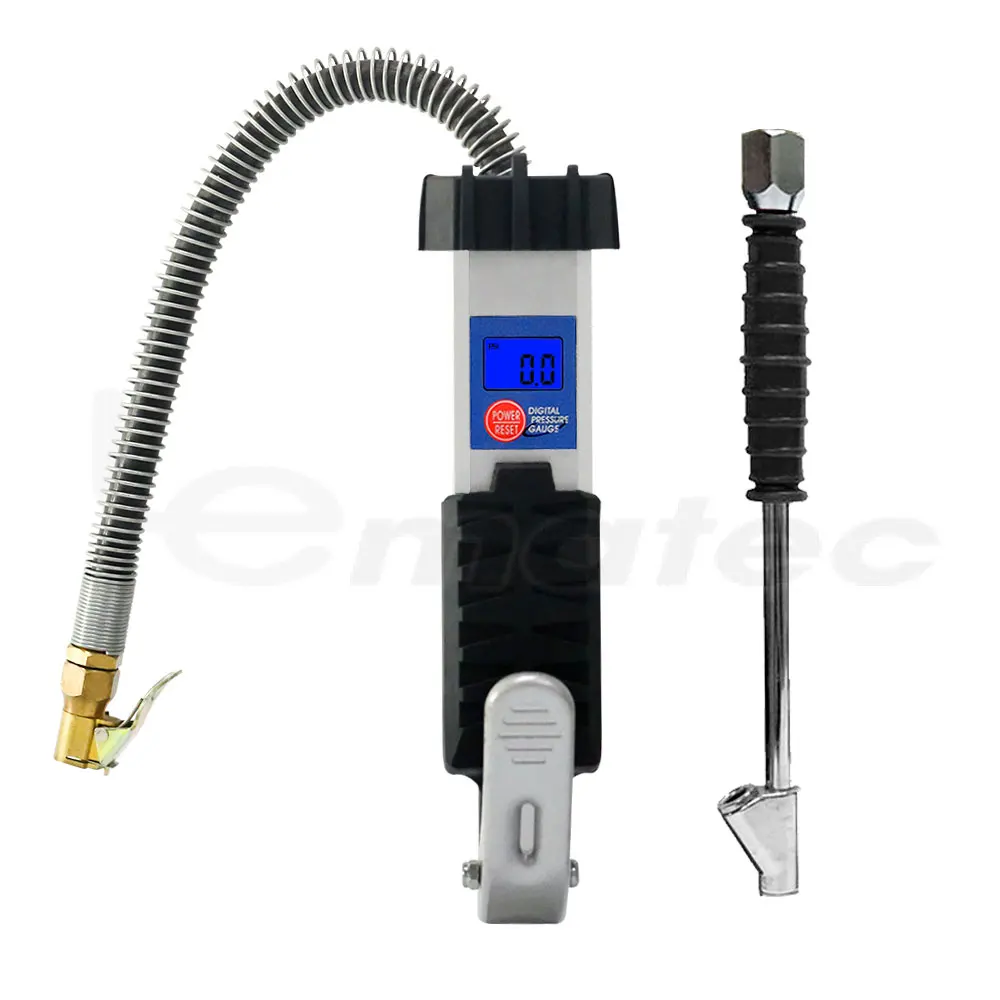 Насос давления в шинах LEMATEC Pro тяжелый цифровой датчик для автомобиля грузовик