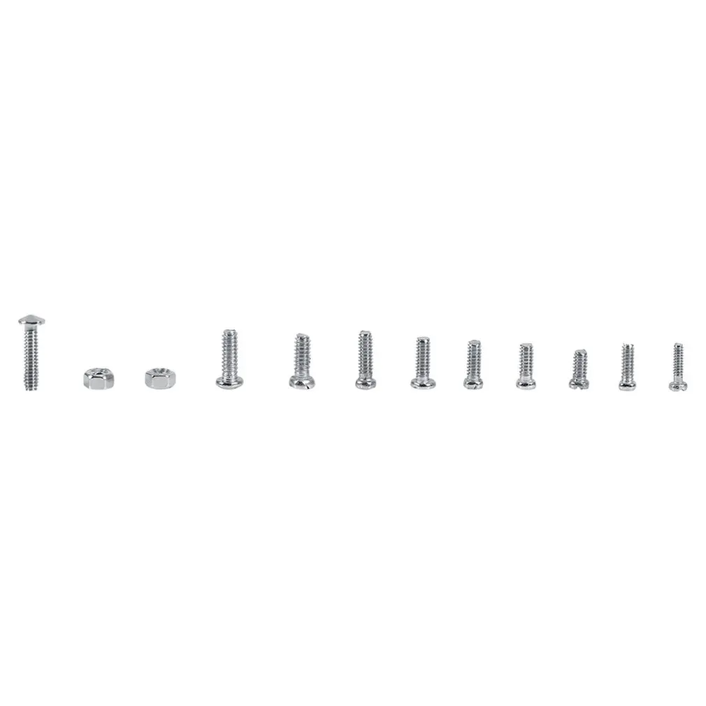 

12 Kinds 600 Pieces Stainless Steel Screws Small Electronic Nut Assortment Household Tool Kit 12 Kinds M1/1.2/1.4/1.6
