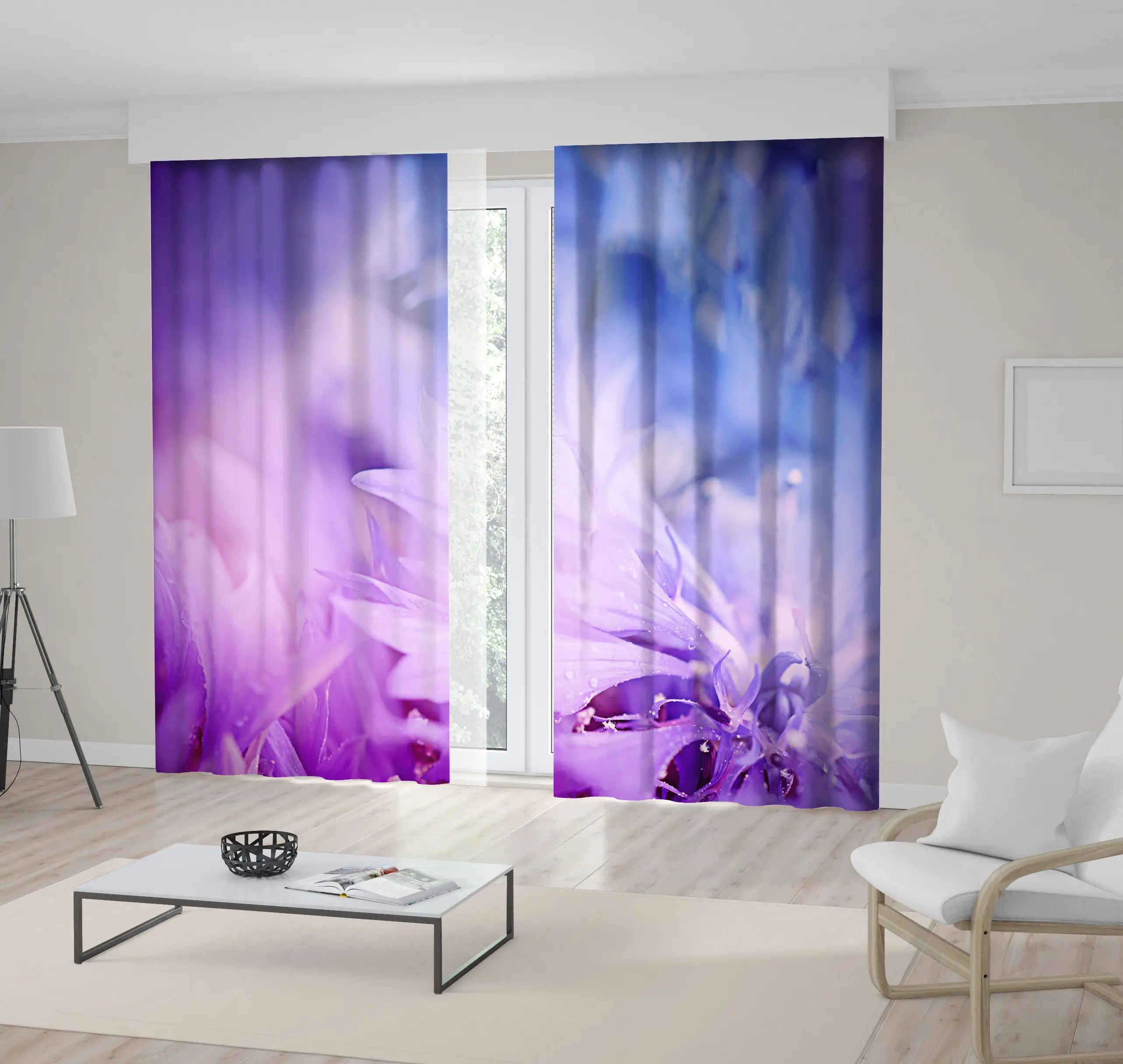 Занавес василька Летний сад на становится размытым фон природа цветение