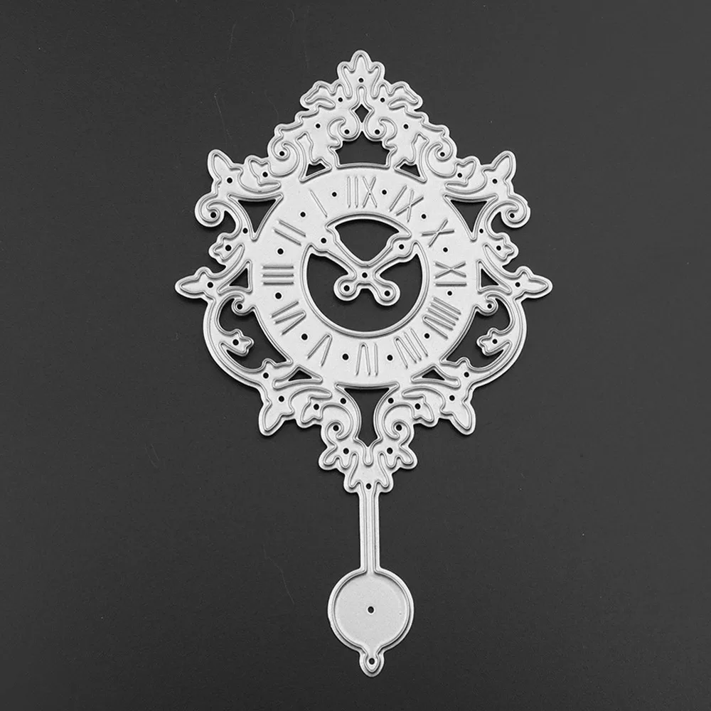 Металлические режущие штампы новинка 2019 винтажные часы сшитые DIY штамп для