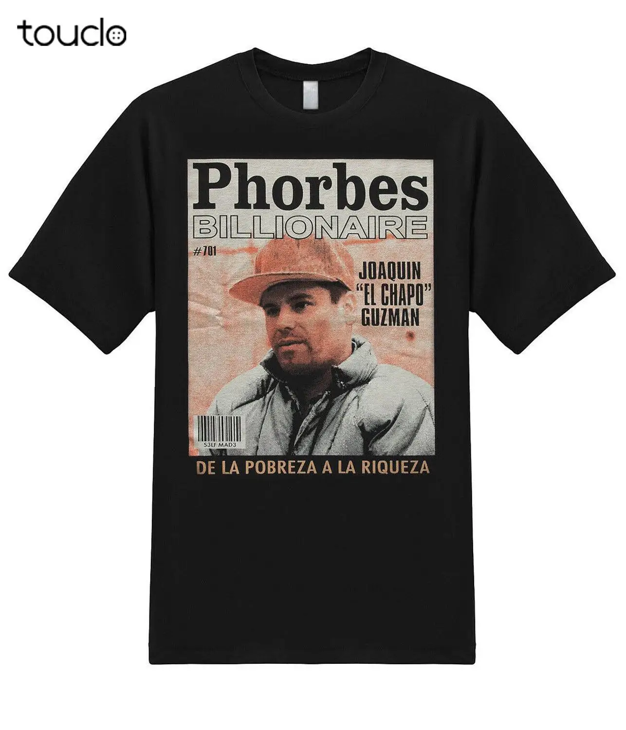 

Phorbes Chapo Guzman Narco Mexico Drug Cartel Gift Hip Hop Graphic T-Shirt