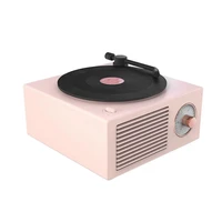 turntable speaker usb bluetooth compatible v5 0 vinyl record player stereo vintage portable speaker