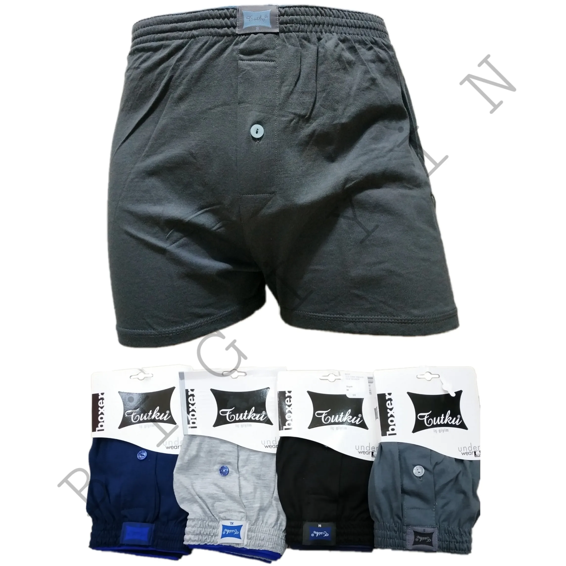 Трусы-боксеры мужские хлопковые удобные шорты с эластичным поясом нижнее белье |