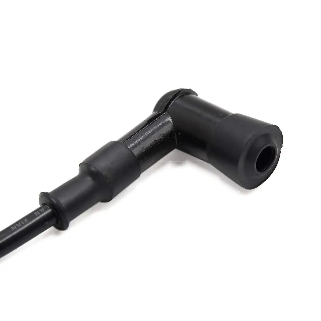 Uxcell 4 шт. силиконовый металлический 90 градусов колпачок для свечи зажигания