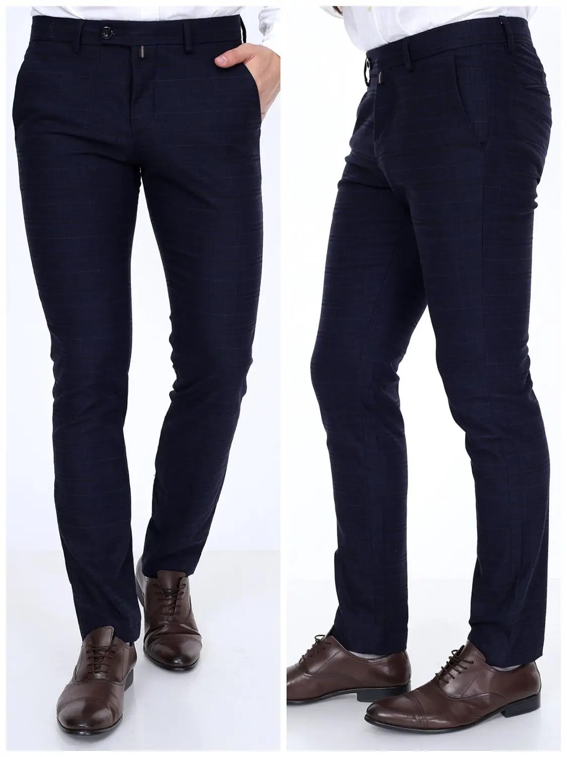 Kopen Groothandel 8 Paar Paling Heren Broek Broek Bundel Voor Boetieks Slim Fit Stretch Магазин Проджа Олтом دكّان