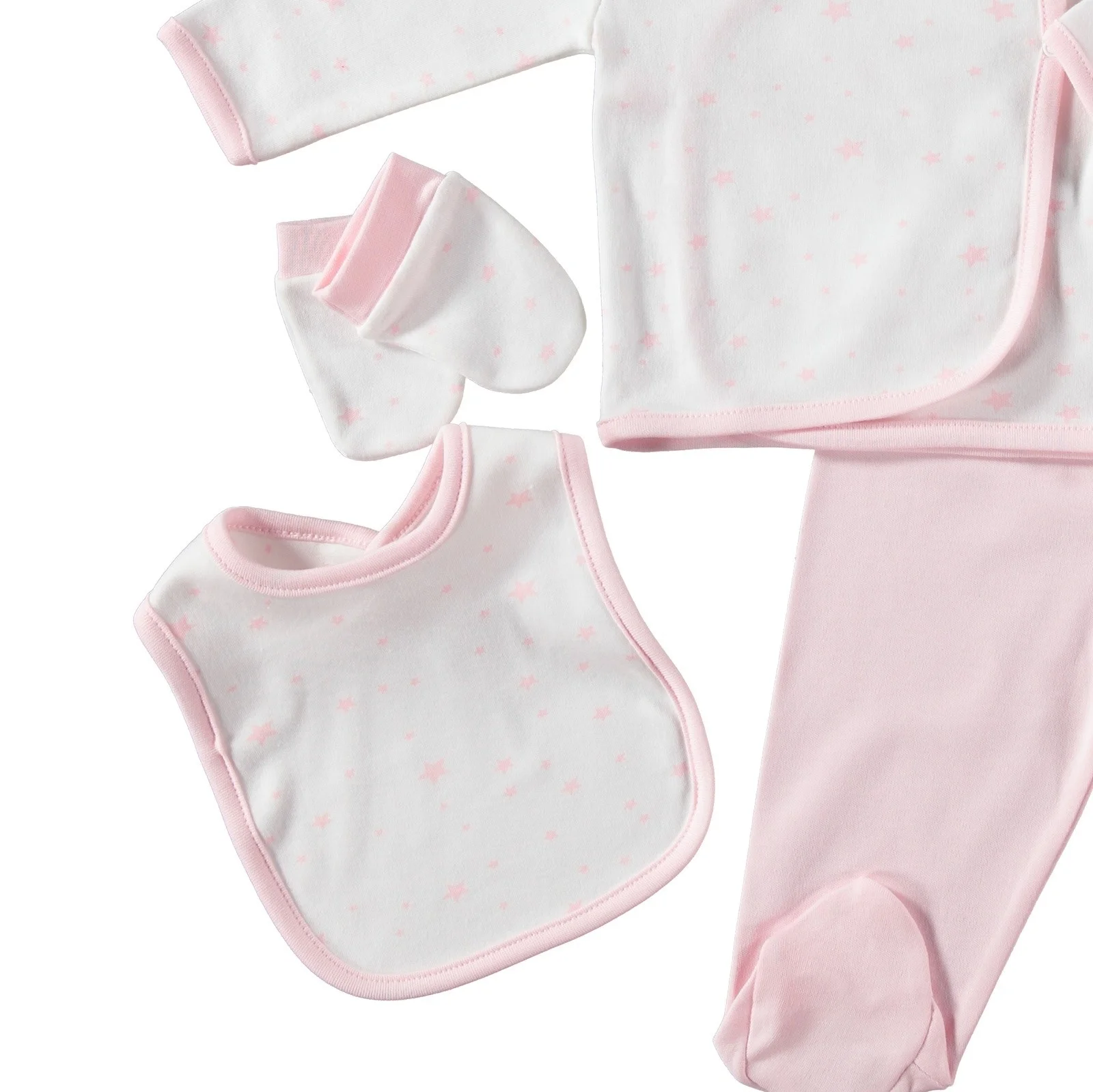 Ebebek HelloBaby/Больничная упаковка для новорожденных 5 шт. (Одежда девочек комплект