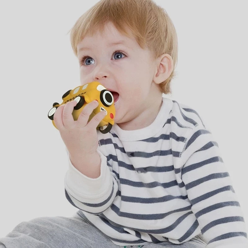 

Boy's baby car toy 1 year old baby plush toy car 13 24 months old children's early education toy