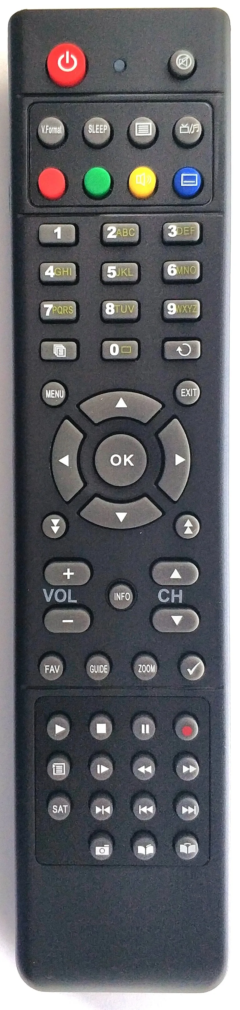Пульт ДУ для НТВ+ Opentech OHS 1740V (JH-1005) SAT OHS-1740V | Электроника