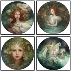 Набор для вышивки крестиком, рукоделие, поделки, 14 карат, искусство, ручная работа, Декор, Фантазийная коллекция для девушек