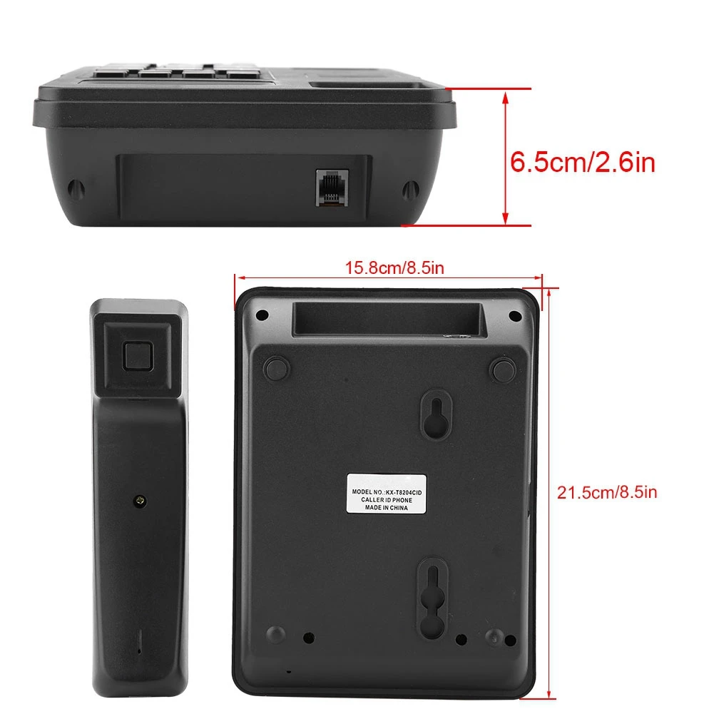 Настольный проводной стационарный телефон с большим экраном | Компьютеры и офис