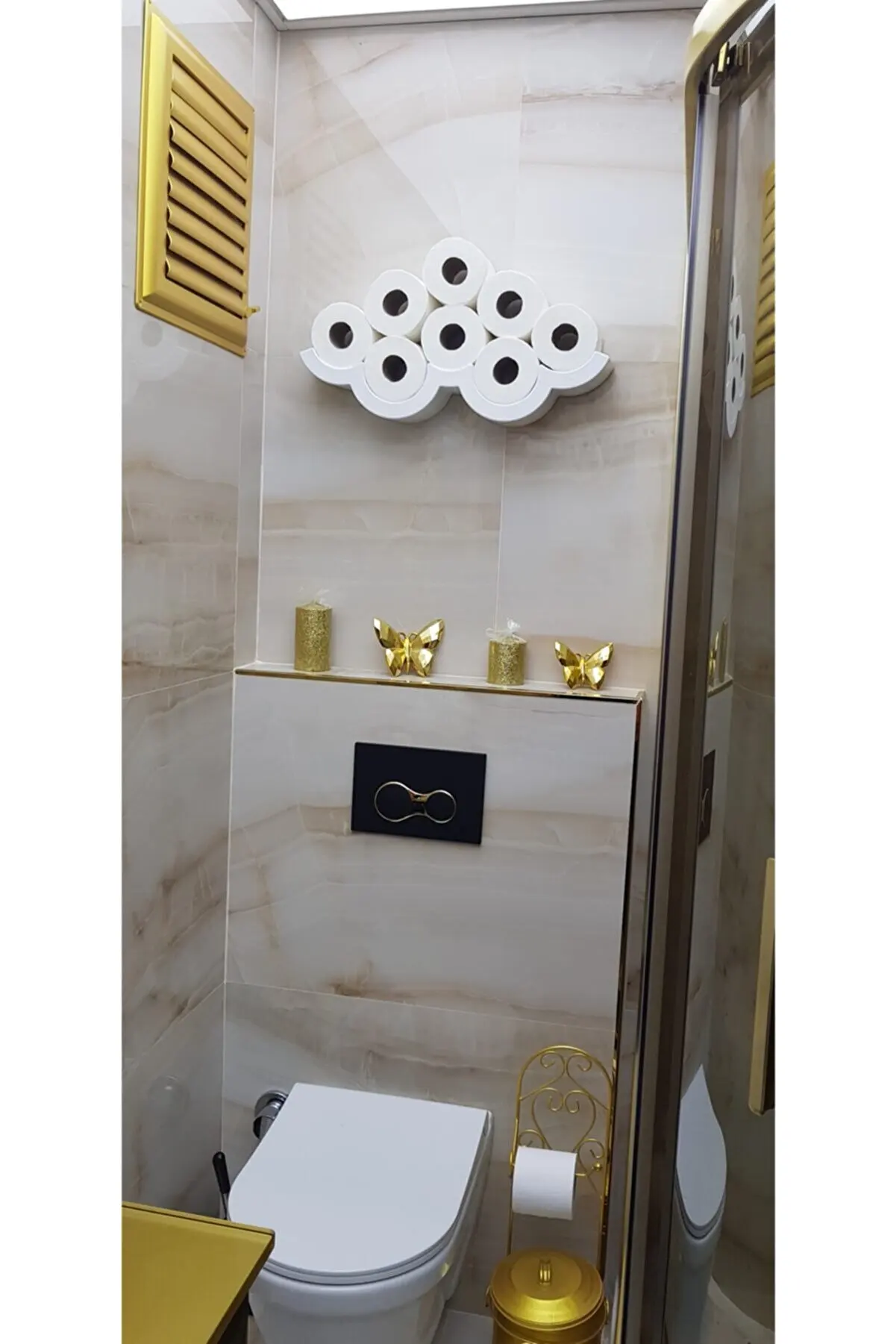 Настенный держатель для туалетной бумаги в виде рулона салфеток | Дом и сад