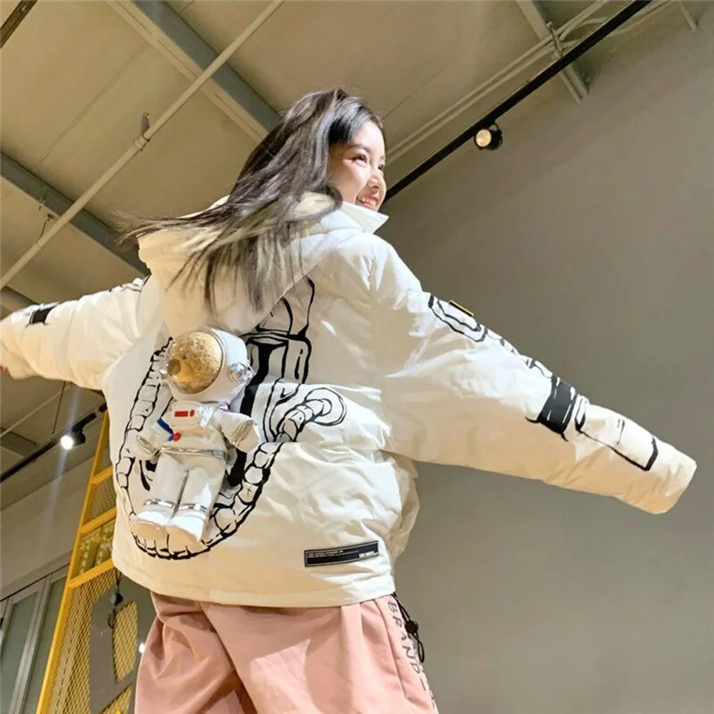 

Winter New Style Hot-Selling Men'S and Women'S Down Jackets, Couple Clothes, Short Space Astronaut Jacket, All Sizes