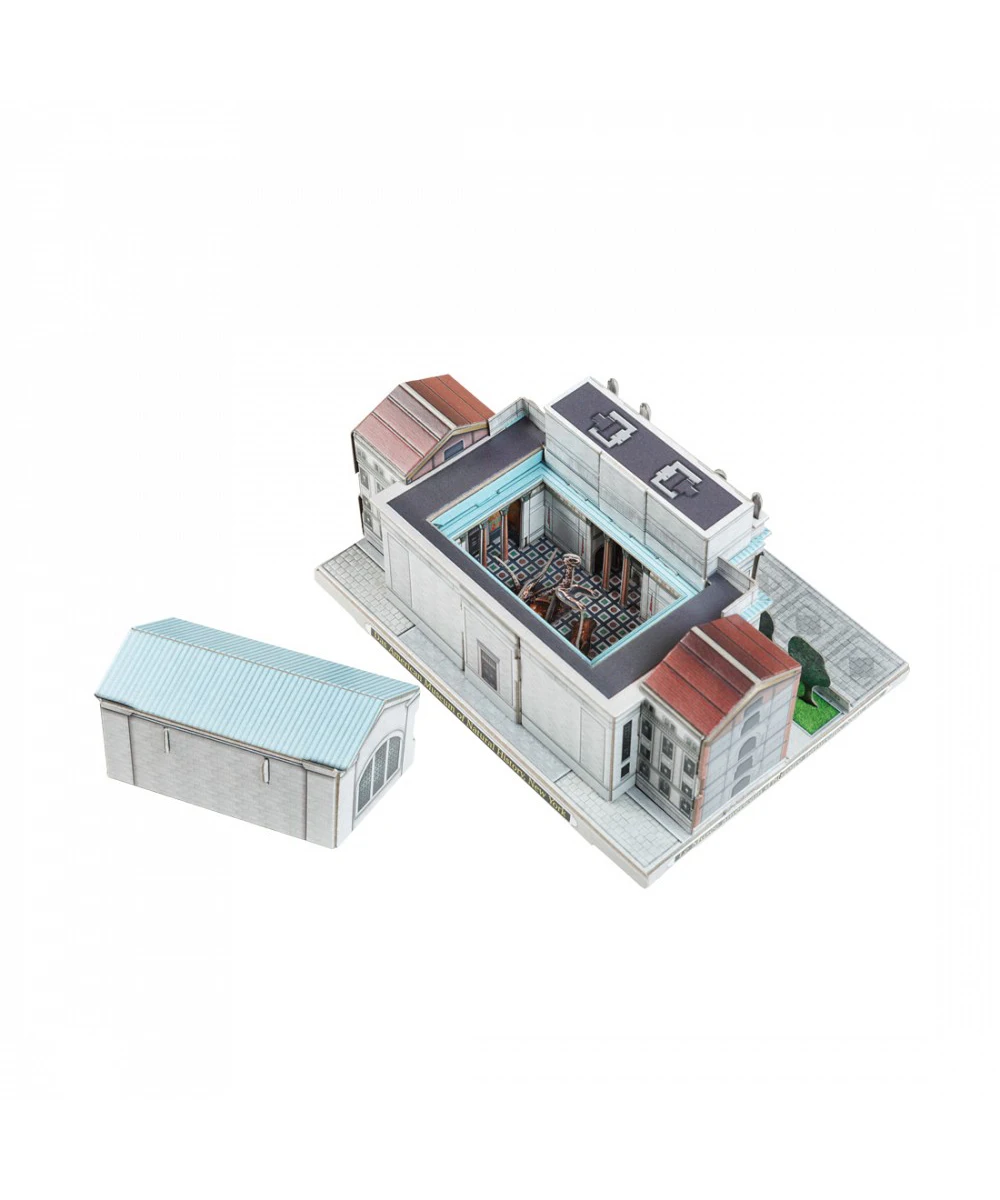 591 Американский музей естественной истории Модель из картона &quotМузеи мира в