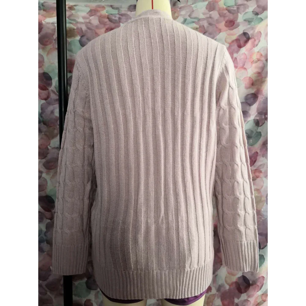 

2020 Sweater Cardigans Women Casual Loose Sweater Jacket V-neck Warm Sweaters Pockets Knitted Cardigans Button Tops Femme Winter