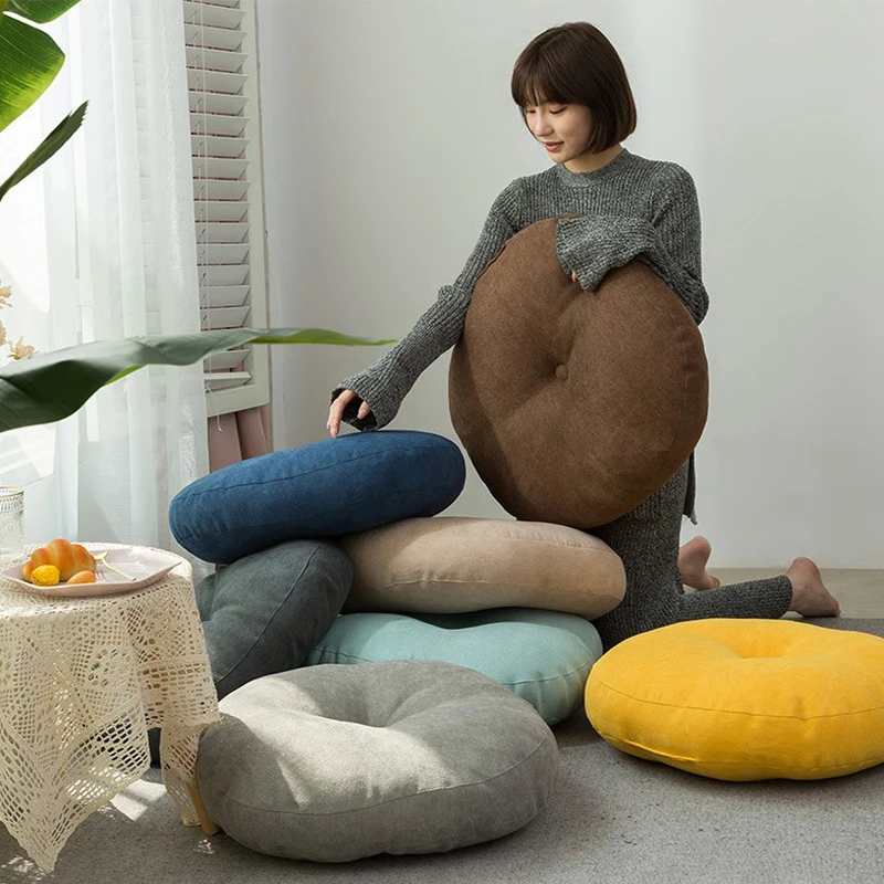 구매 일본 Hassock 의자 좌석 쿠션 패드 라운드 두꺼운 다다미기도 매트 이불 두꺼운 라운드 이불 좌석 쿠션, 방석 방석 구매 일본 Hassock 의자 좌석 쿠션 패드 라운드 두꺼운 다다미기도 매트 이불 두꺼운 라운드 이불 좌석 쿠션, 방석 방석