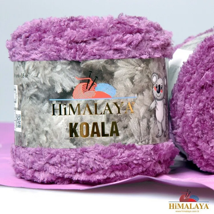 Himalaya Koala Ресницы Пряжа перо сетка крючком высокое качество 5 шт./лот Гималайский