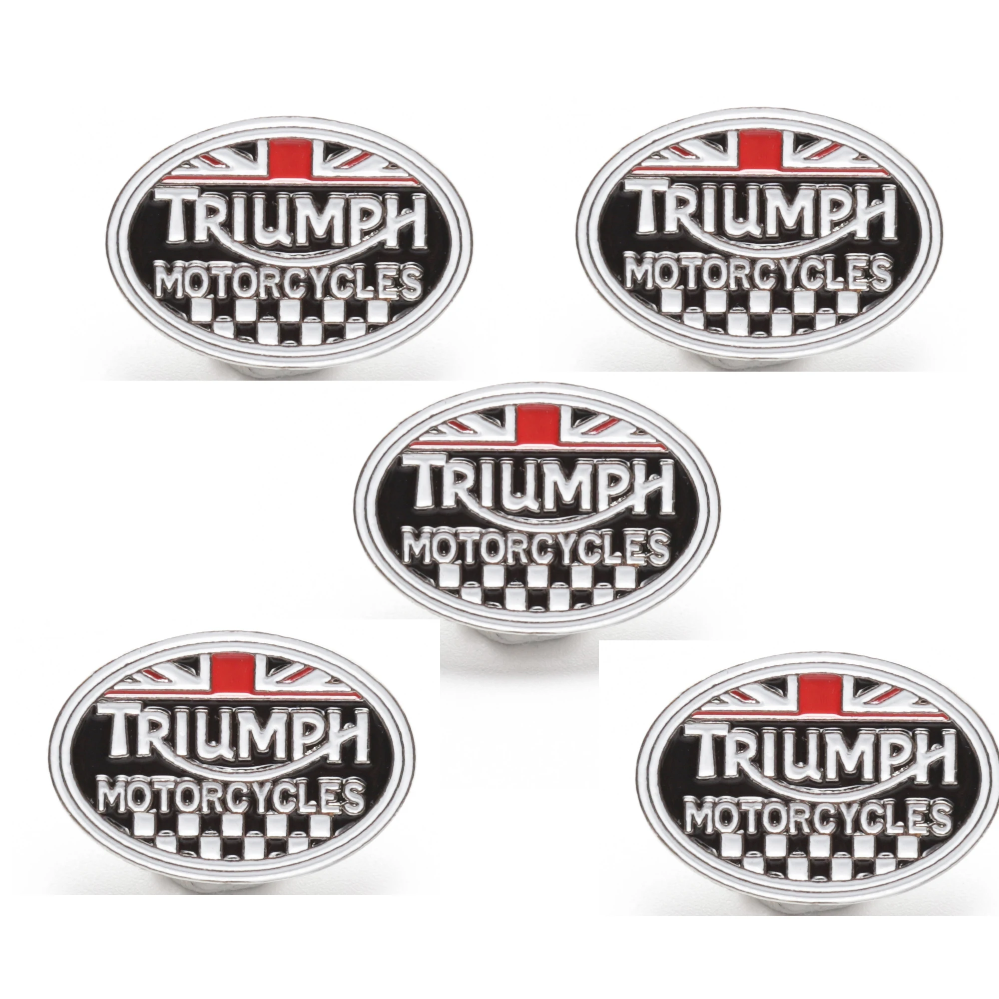 В партии 5 шт. Триумф Мотоцикл Велосипед отворот булавка эмблема значок подарки
